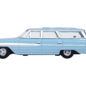 1964 Ford Country Sedan Skylight Blue 1/87 (HO) Scale Car Oxford Diecast Diecast Model collector model product image