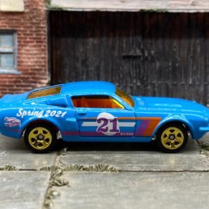 Loose Hot Wheels - 1967 Ford Mustang Fastback - Blue Easter 2021