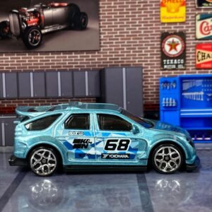 Loose Hot Wheels - Pontiac Aztek Custom - Light Blue