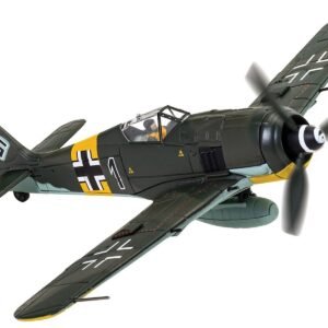 Focke-Wulf Fw 190A-8 Fighter Aircraft "Black 1 Oberleutnant Otto Kittel 2./JG54" (1945) German