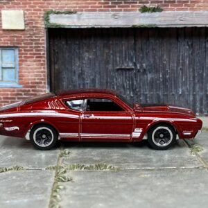 Loose Hot Wheels - 1969 Mercury Cyclone - Dark Red and White