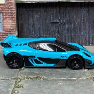 Loose Hot Wheels GMA T-5S – Blue & Black | Gordon Murray Automotive Concept Casting