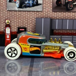Loose Hot Wheels - Mod Rod Hot Rod - Silver Art Car