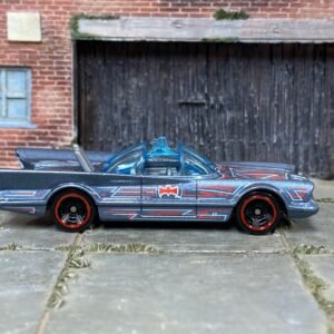 Hot Wheels Batman Batmobile 60's TV Series Car - Blue and Red