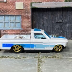 Hot Wheels 1971 Chevy LUV Pick Up Drag Truck - White and Blue