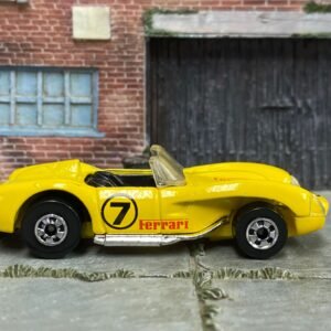 Loose Hot Wheels 1990 - Ferrari 250 Convertible - Yellow 7