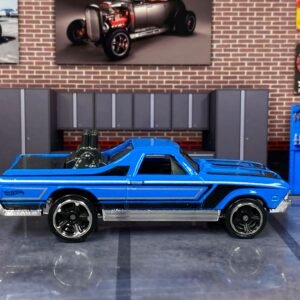 Loose Hot Wheels - 1968 Chevy El Camino - Blue and Black