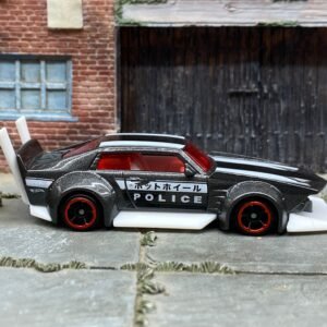 Loose Hot Wheels Mad Manga – Gray, White & Black Police | Bosozoku JDM Casting History