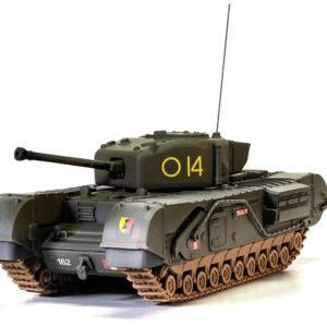 Churchill Mk.IV Tank "'To Catch a Tiger' 'Toledo' C Squadron 14 Troop 21st Army Tank Brigade Tunisia" (1943) British Royal Army "Military Legends" Series 1/50 Corgi Diecast Model collector model product image