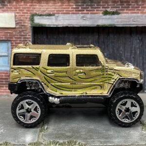 Loose Hot Wheels Hummer – Gold | Rugged Off-Road SUV Casting