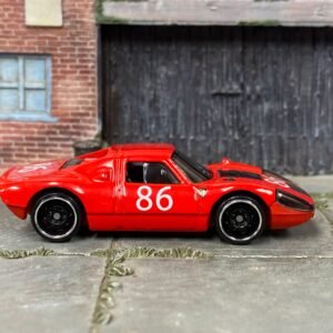 Loose Hot Wheels - Porsche 904 Carrera GTS - Red and Black 86