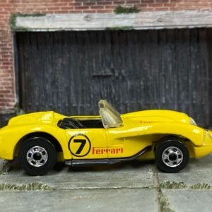 Loose Hot Wheels 1990 - Ferrari 250 Convertible - Yellow 7