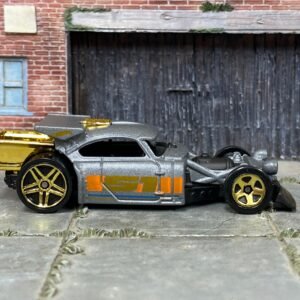 Loose Hot Wheels - Aristo Rat - Satin Gray and Gold 51st