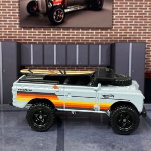 Loose Hot Wheels - Land Rover Series II - Gray