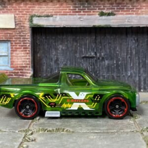 Loose Hot Wheels - Draftnator Race Truck - Transparent Green