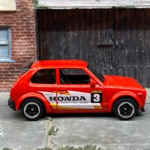 Loose Hot Wheels 1973 Honda Civic Custom – Red | JDM Classic Casting History