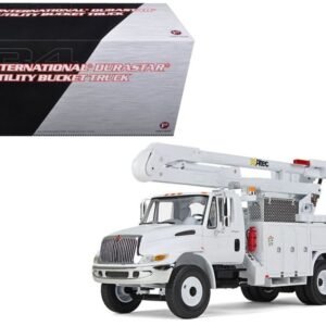 International DuraStar Utility Bucket Truck "Altec" White 1/34 Dieca
