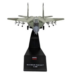 Mikoyan-Gurevich MiG-29 Fighter Aircraft "120th GvIAP Domna Airfield" (2001) Russian Air Force 1/100 Airplane Diecast Diecast Model collector model product image