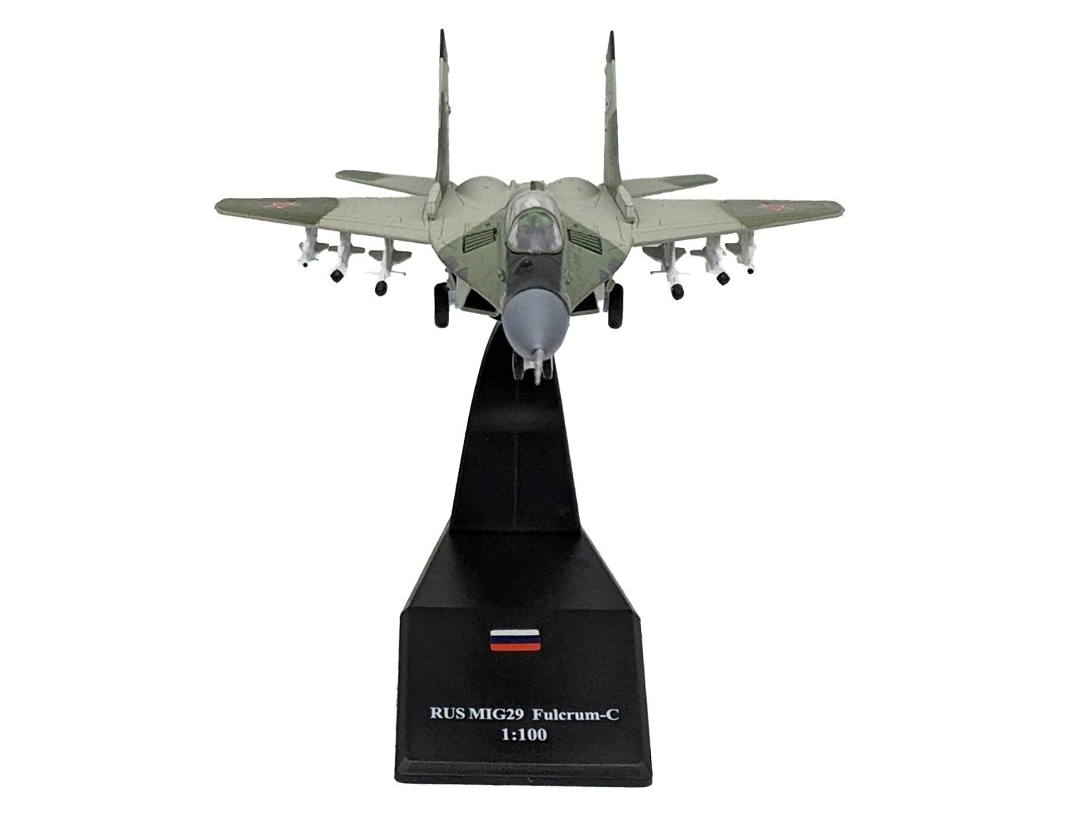 Mikoyan-Gurevich MiG-29 Fighter Aircraft "120th GvIAP Domna Airfield" (2001) Russian Air Force 1/100 Airplane Diecast Diecast Model collector model product image