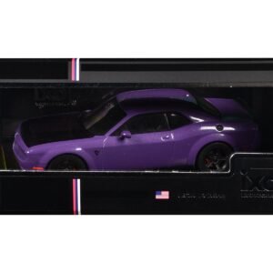 2018 Dodge Challenger SRT Demon Plum Crazy Metallic with Matt Black