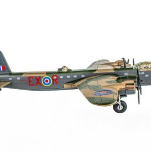 Short Stirling Mk.III Aircraft "Jolly Roger No. 199 Squadron 100 Group" (1943) British Royal Air Force "Planes of World War II" Series 1/144 Airplane Luppa Diecast Model collector model product image