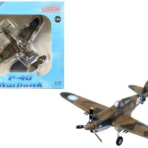 Curtiss P-40B/C Warhawk Fighter Aircraft "White 48 David Lee 'Tex' H