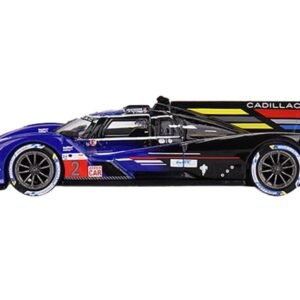 Cadillac V-Series.R #2 Earl Bamber - Alex Lynn - Richard Westbrook "Cadillac Racing" 3rd Place "24 Hours of Le Mans" (2023) Limited Edition to 5400 pieces Worldwide 1/64 Car Mini GT Diecast Model