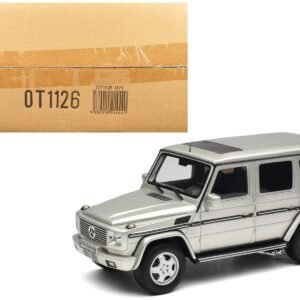 2003 Mercedes-Benz G-Class 55 AMG Iridium Silver Metallic Limited Edition to 999 pieces Worldwide 1/18 Model Car Otto Mobile Diecast Model collector model product image