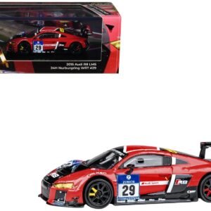 Audi R8 LMS #29 Nicki Thiim - Christer Jons - Pierre Kaffer "Audi Sport Team WRT" "24 Hours of Nurburgring" (2015) 1/64 Car Paragon Models Diecast Model