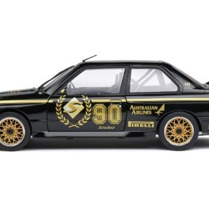 1990 BMW E30 M3 Black "Solido 90th Anniversary" Livery Limited Editi