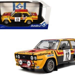 Fiat 131 Abarth #12 Michele Mouton - Annie Arrii "Rallye de Monte-Ca