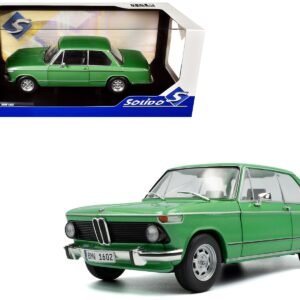 1971 BMW 1602 Taiga Green Metallic 1/18 Diecast Model Car by Solido