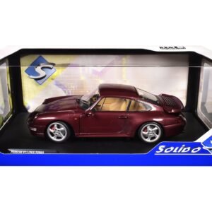 1997 Porsche 911 (993) Turbo Arena Red Metallic 1/18 Diecast Model C