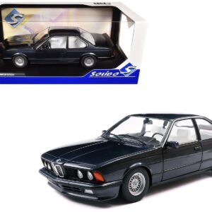1984 BMW 635 CSI (E24) Macau Blue Metallic 1/18 Diecast Model Car by