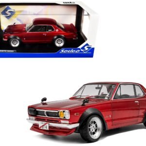 1970 Nissan Skyline (C10) Hakosuka RHD (Right Hand Drive) Red Metall