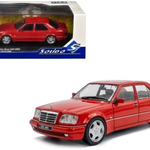 1994 Mercedes-Benz (W124) E60 AMG Signal Red 1/43 Diecast Model Car