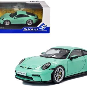 2023 Porsche 911 (992) GT3 Touring Mint Green 1/43 Car Solido Diecast Model collector model product image