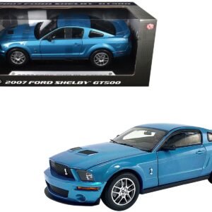 2007 Ford Shelby GT500 Windveil Blue Metallic "Shelby Collectibles"