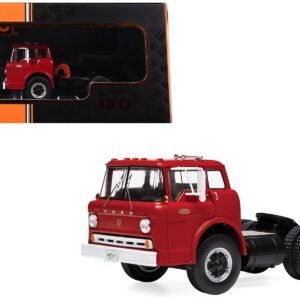 1967 Ford C-600 Truck Tractor Red 1/43 IXO Diecast Model collector model product image