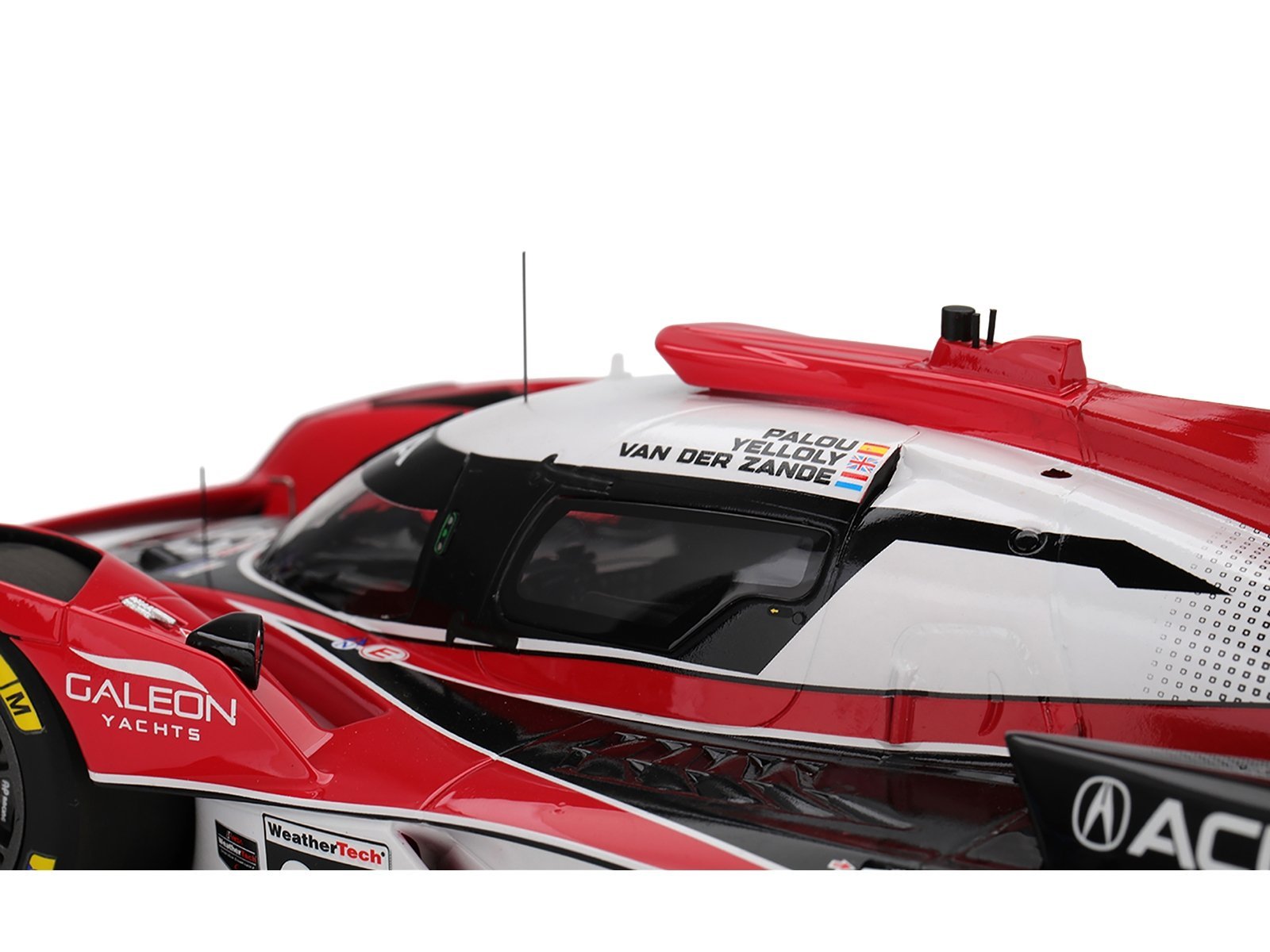 Acura ARX-06 #93 Alex Palou - Renger van der Zande - Nick Yelloly "Acura Meyer Shank Racing" 3rd Place GTP IMSA "12 Hours of Sebring" (2025) 1/18 Model Car Top Speed Diecast Model collector model product image