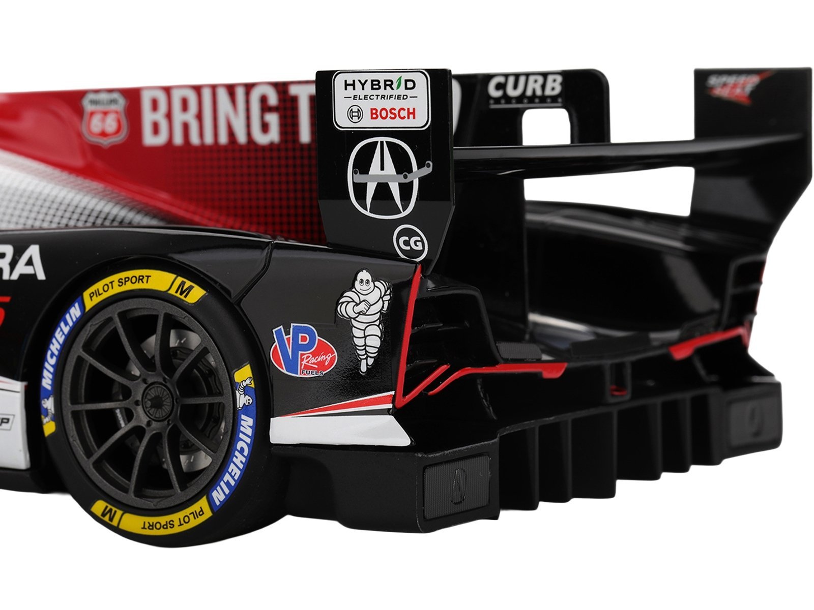 Acura ARX-06 #93 Alex Palou - Renger van der Zande - Nick Yelloly "Acura Meyer Shank Racing" 3rd Place GTP IMSA "12 Hours of Sebring" (2025) 1/18 Model Car Top Speed Diecast Model collector model product image