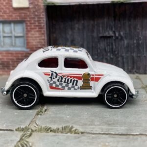 Loose Hot Wheels - Volkswagen VW Beetle - White