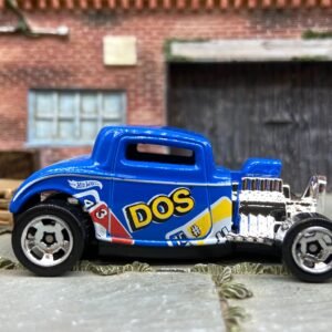 Loose Hot Wheels - 1932 Ford Model A 3 Window - Blue UNO Livery