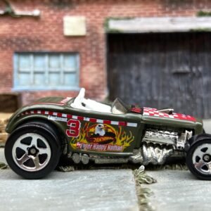 Loose Hot Wheels 1932 Ford Model A "Deuce Roadster" Dressed in Green Trigger Happy Nathan Livery