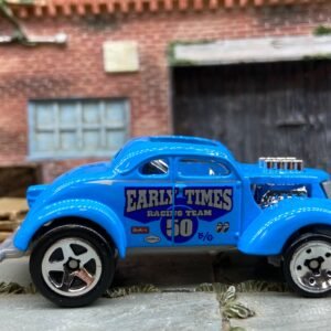 Loose Hot Wheels - 1937 Ford Pass'n Gasser Drag Car - Blue Early Times Livery
