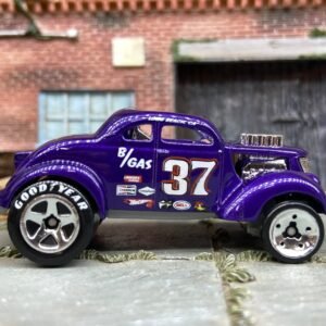Loose Hot Wheels: 1937 Ford Pass'n Gasser Dressed in Purple