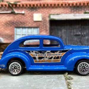 Loose Hot Wheels - 1940 Ford Fat Fender Sedan - Blue