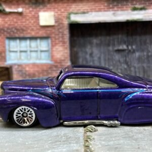 Loose Hot Wheels 1941 Ford Coupe Tail Dragger Dressed in Purple, Pink and Blue