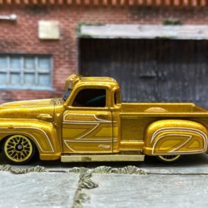 Loose Hot Wheels - 1952 Chevy Pick Up Truck La Troca- Gold and White