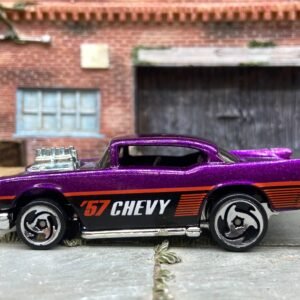 Loose Hot Wheels - 1957 Chevy - Purple